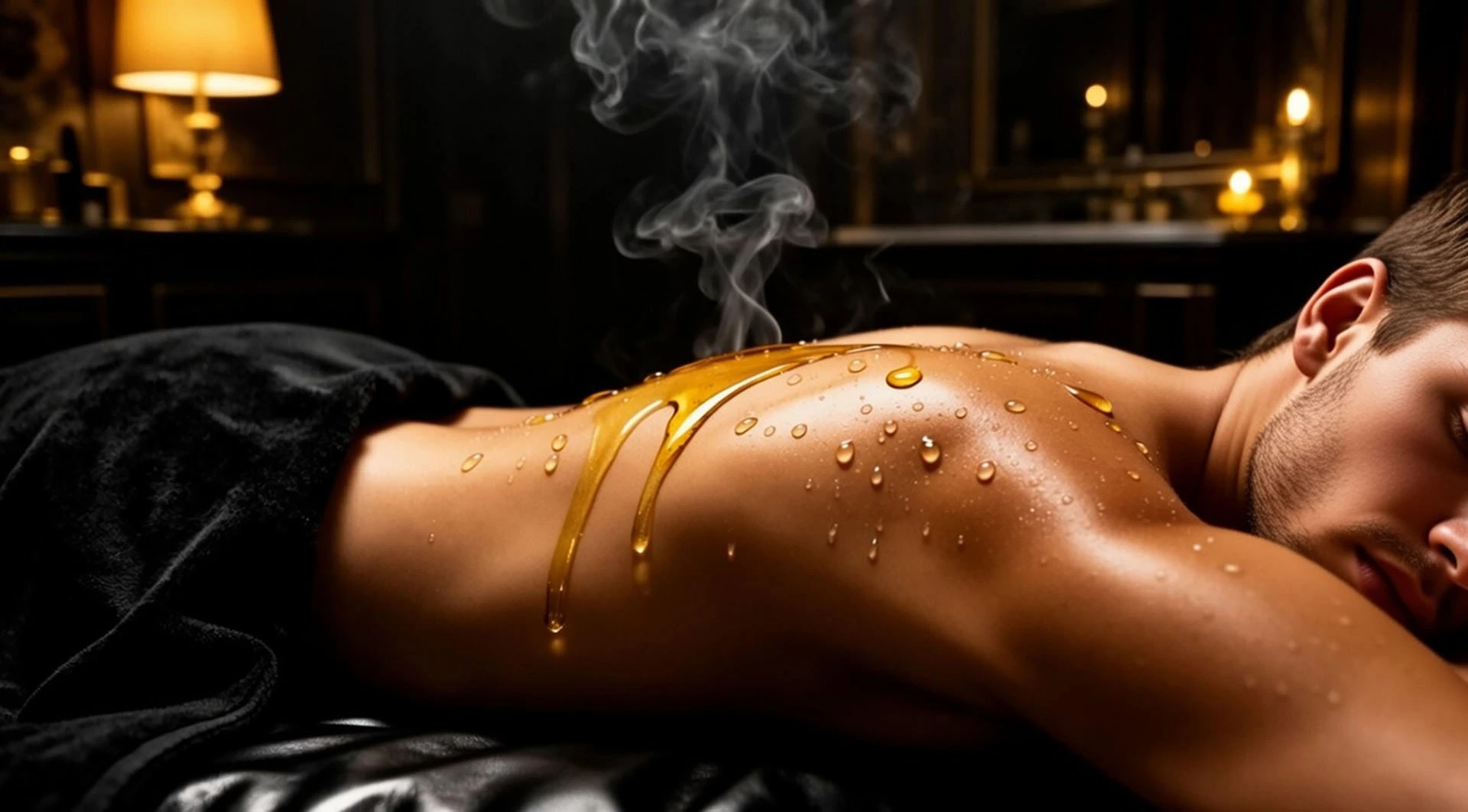 Luxury private massage room Bangkok - C-Body Spa Club sensual massage sanctuary